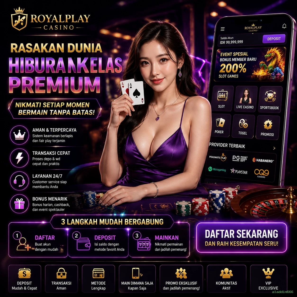 Kelebihan dan Kekurangan Bermain di aladdin666
